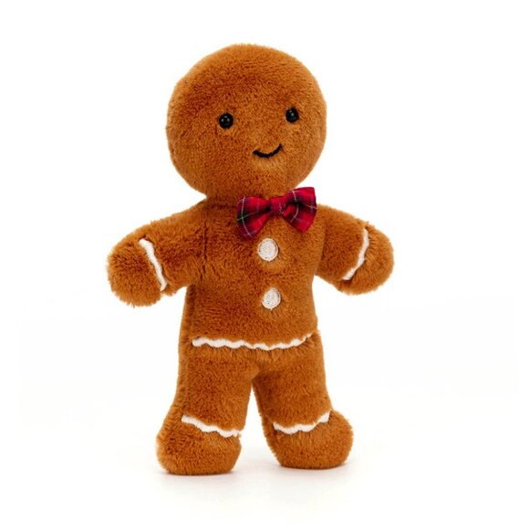 Original Jellycat Jolly Gingerbread Fred JGB3FT Christmas - Picture 1 of 5